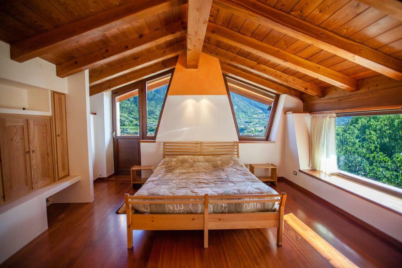 Casa Panoramica Leilighet Aosta Eksteriør bilde